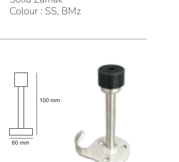 DOOR BOLT 726 2,5"