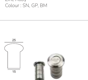WINDOW BOLT DC 26