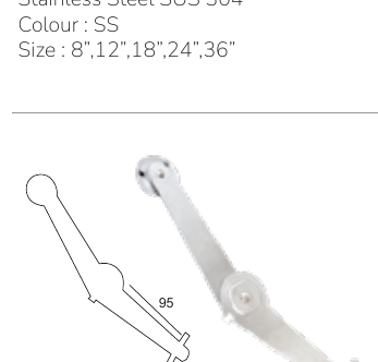 FLUSH BOLT FW