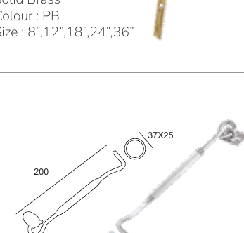 FLUSH BOLT AK