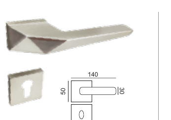 Aluminium Rosette Handles