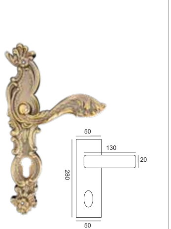 Handle Plat Classic