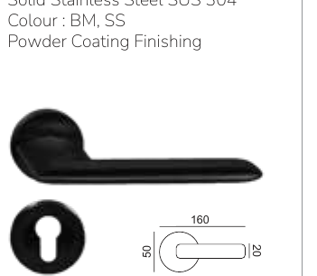 Black Series — Handle Rosette